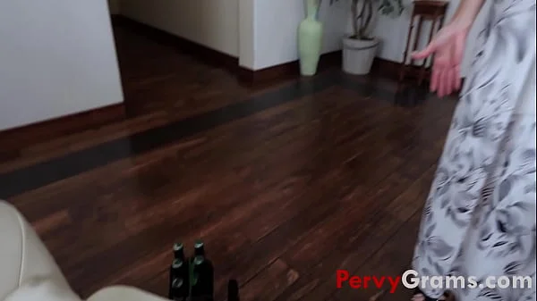 Horny StepGrandmom Agrees To Keep Her Mouth Shut If - Erica Lauren